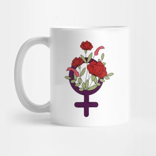 Feminist Flowers Mug